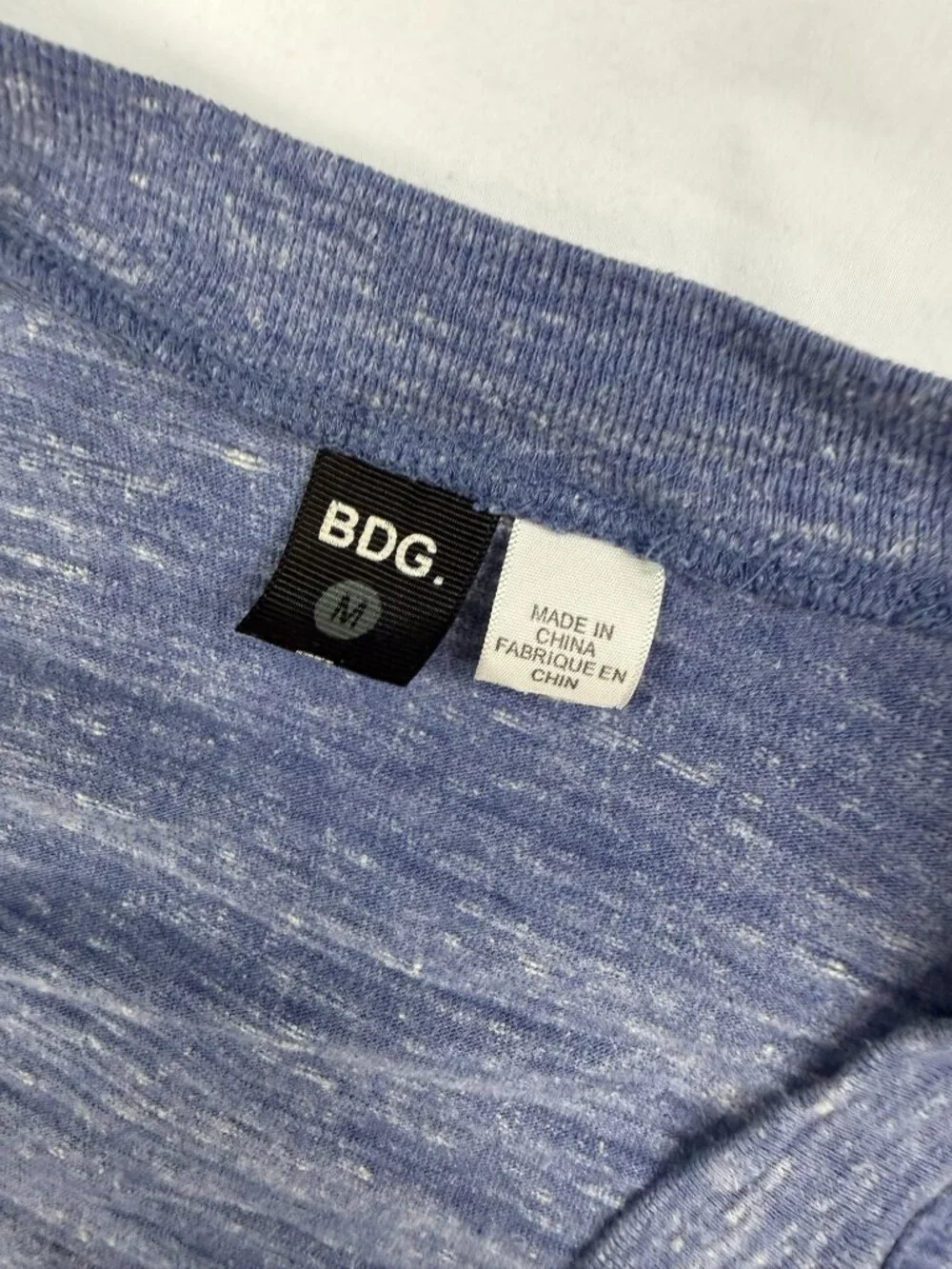 BDG Urban Outfitters Heathered Blue Cardigan M